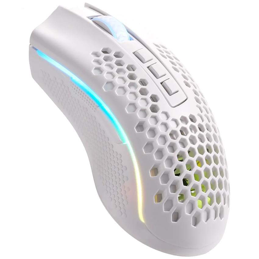 Mouse Redragon Storm Pro Rgb 16000 Dpi Blanco